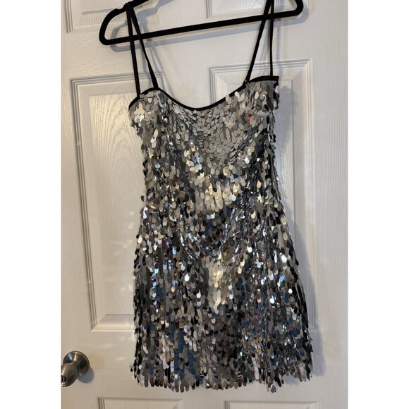 London Times Sequin Dress 6 Stretch Dancing Wedding Party Cruise Holiday NEW - Picture 10 of 11